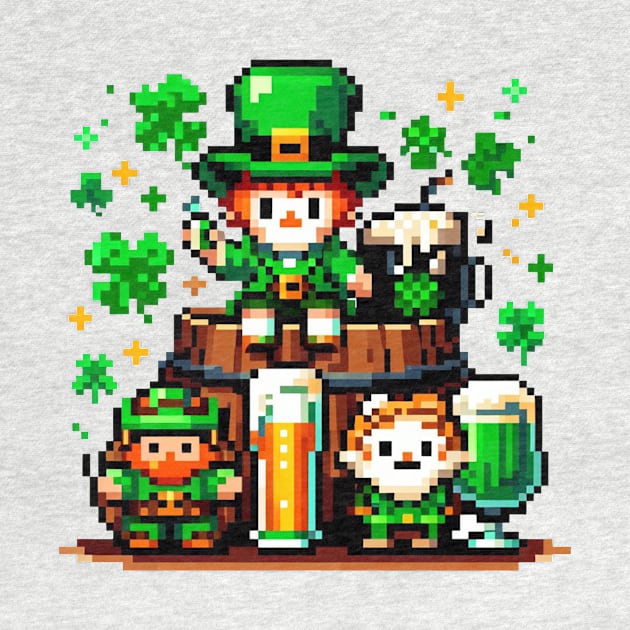 ST Patrick Day Green by PXLART